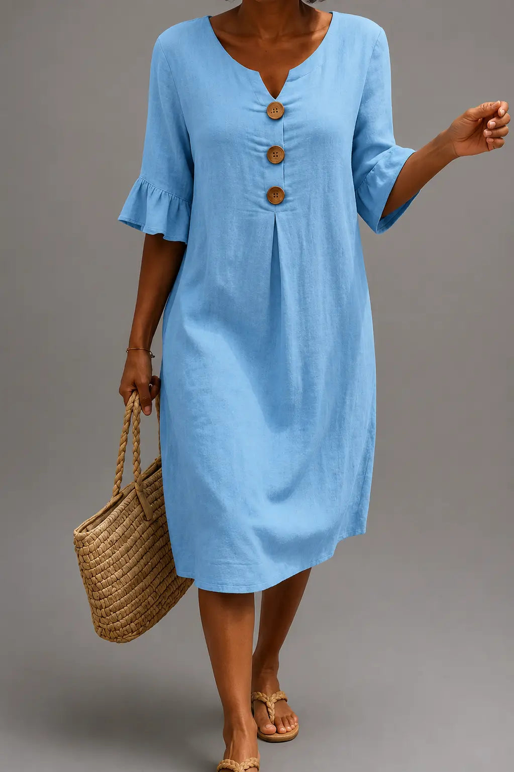 Vestido informal de mujer.
