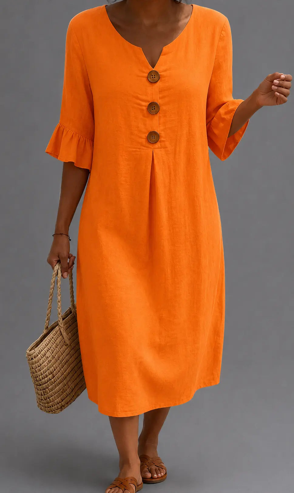Vestido informal de mujer.