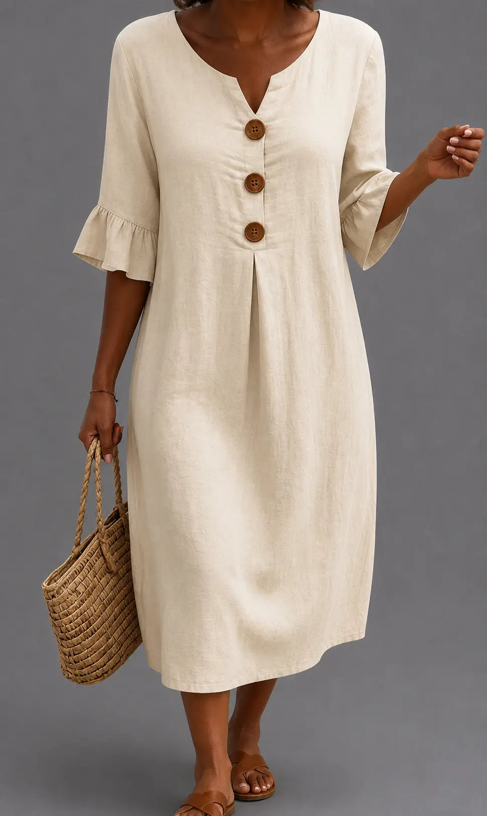 Vestido informal de mujer.
