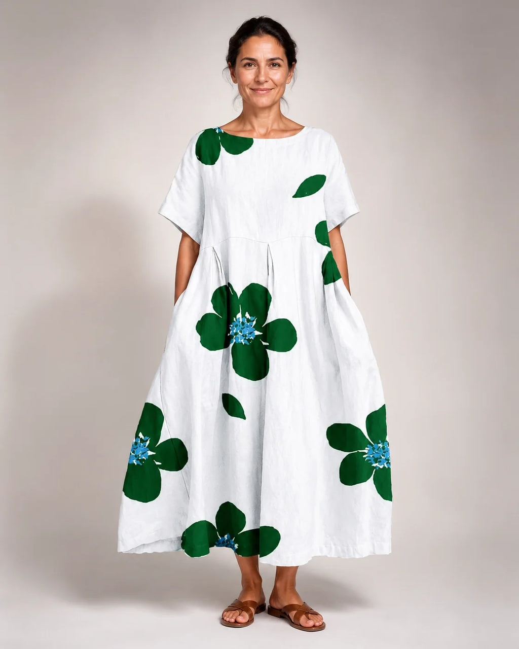 Nieves™ | Vestido Amplio Floral