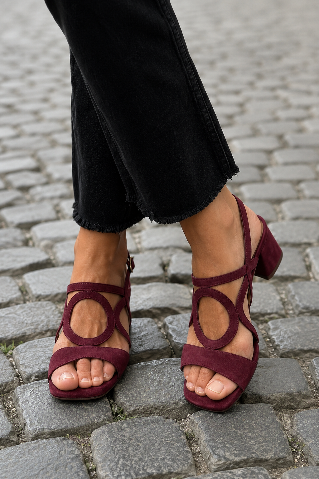 Begoña™ | Sandalias Planas con Detalle Circular