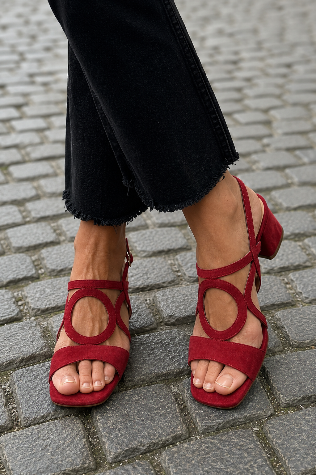 Begoña™ | Sandalias Planas con Detalle Circular