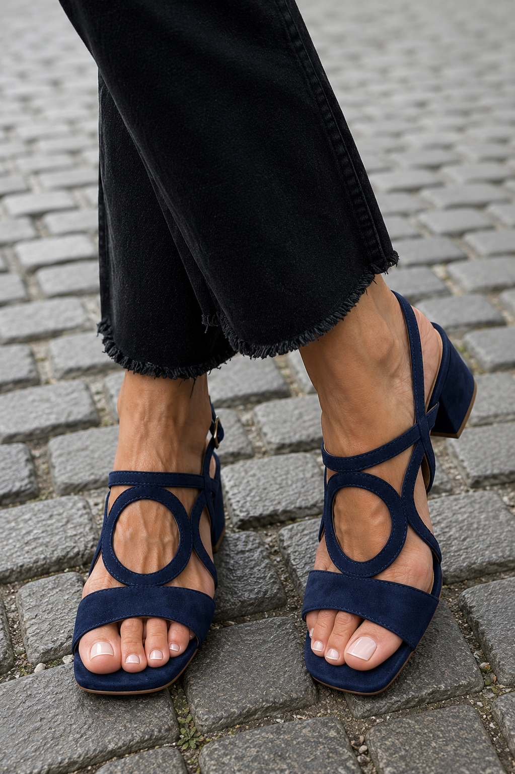Begoña™ | Sandalias Planas con Detalle Circular