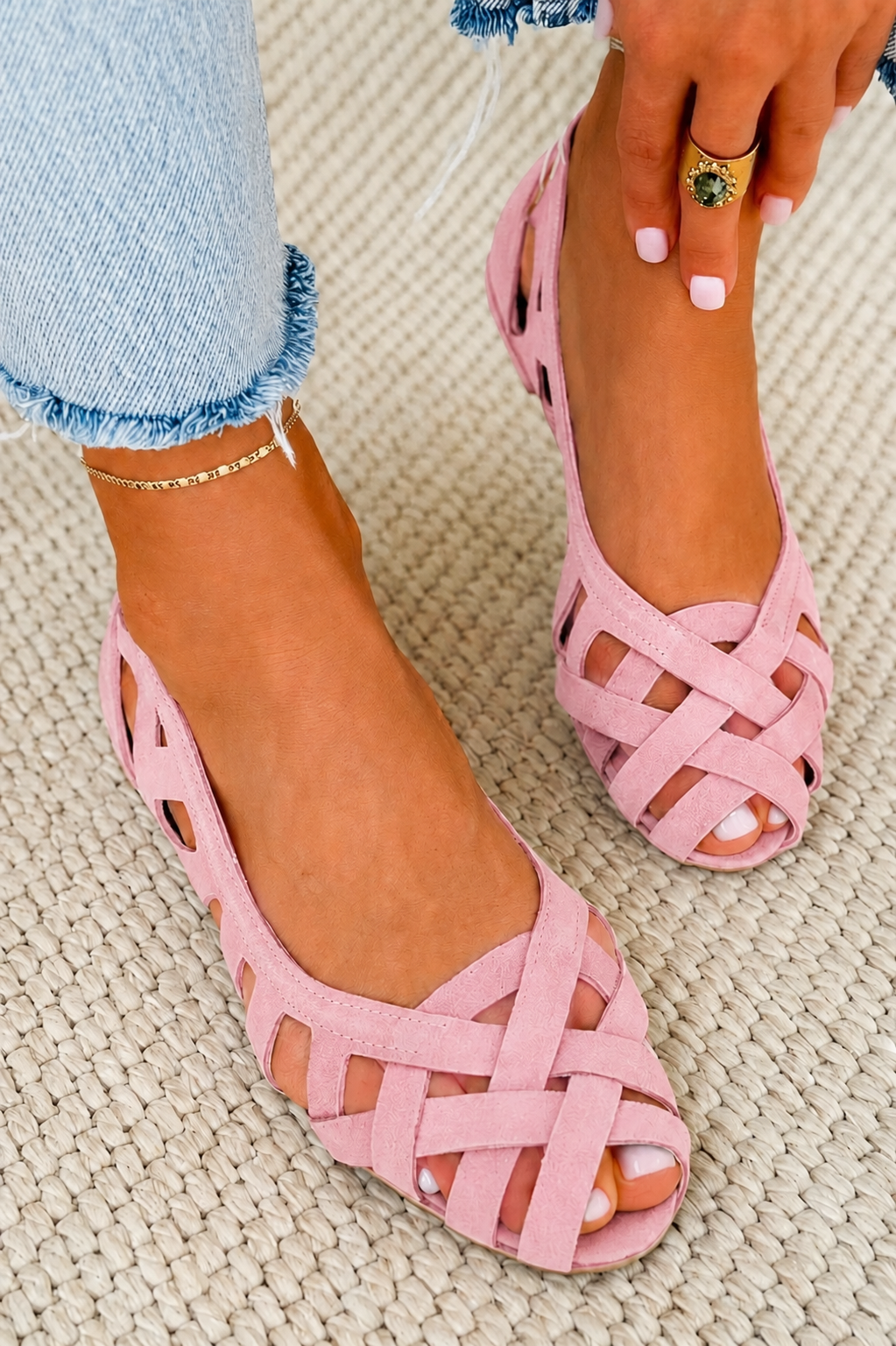 Manuela™ | Sandalias Planas Trenzadas