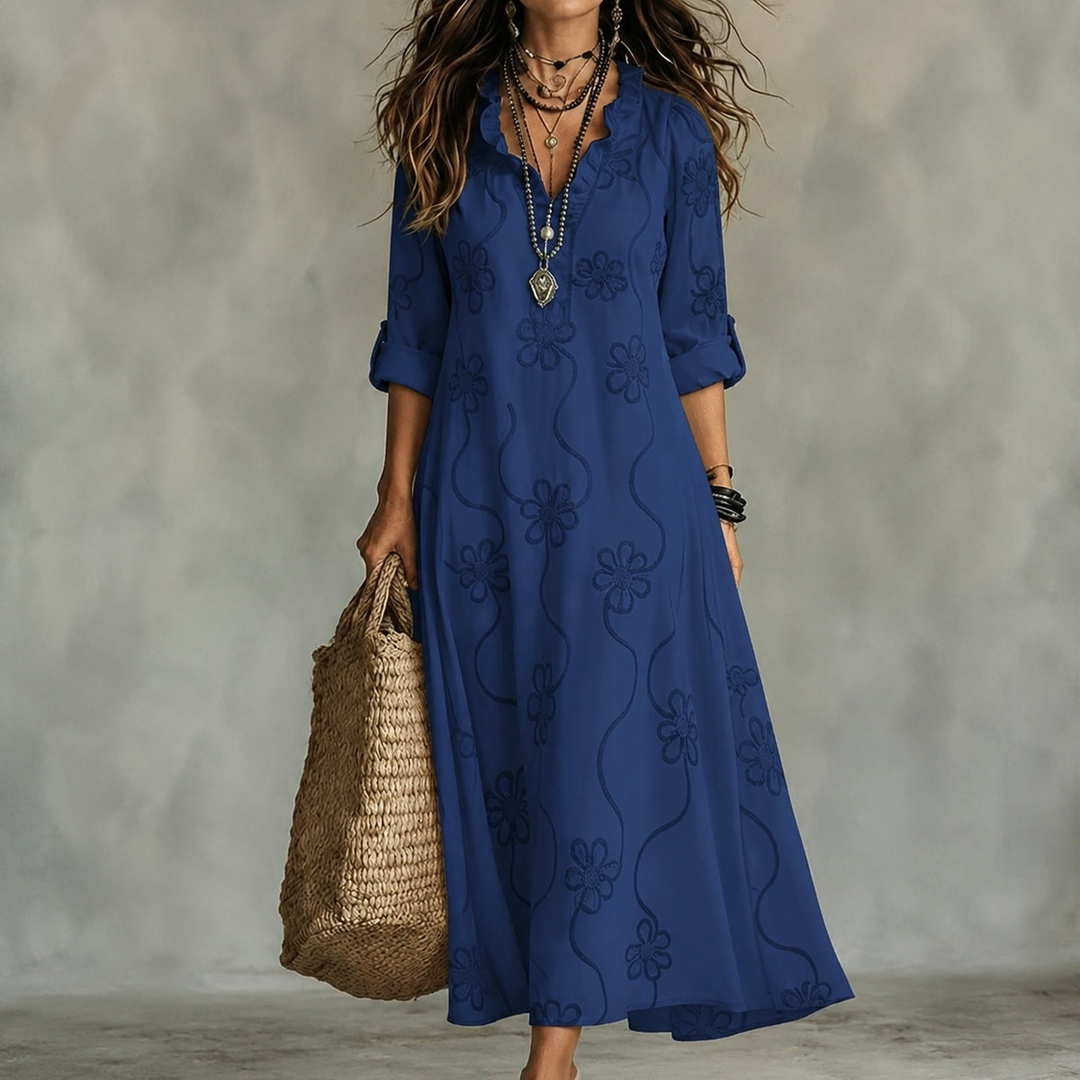 Bonifacia™ | Vestido Largo Fluido