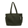 Tilda – Bolsa de hombro acanalada con detalle de cordón