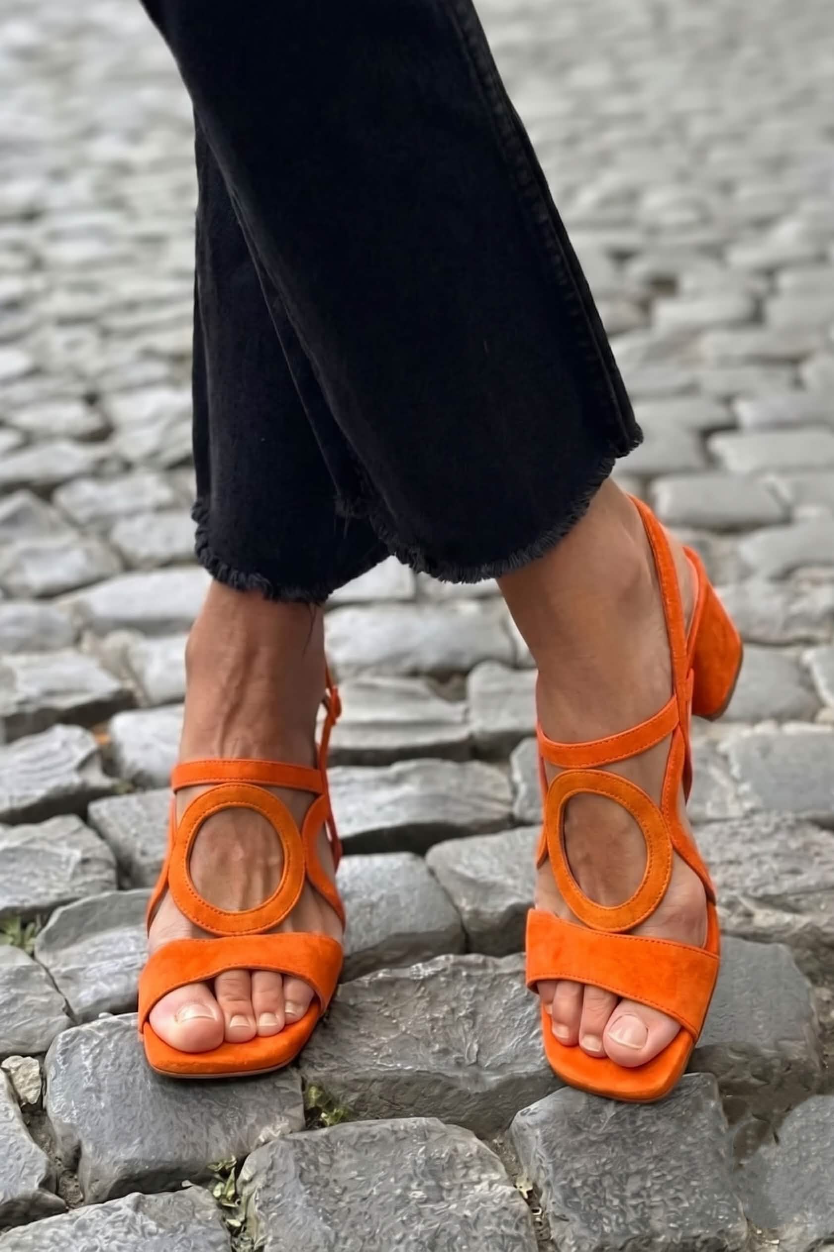 Begoña™ | Sandalias Planas con Detalle Circular