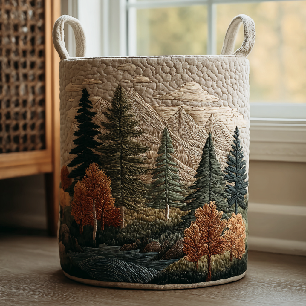 Noemí™ | Cesta Acolchada Bosque