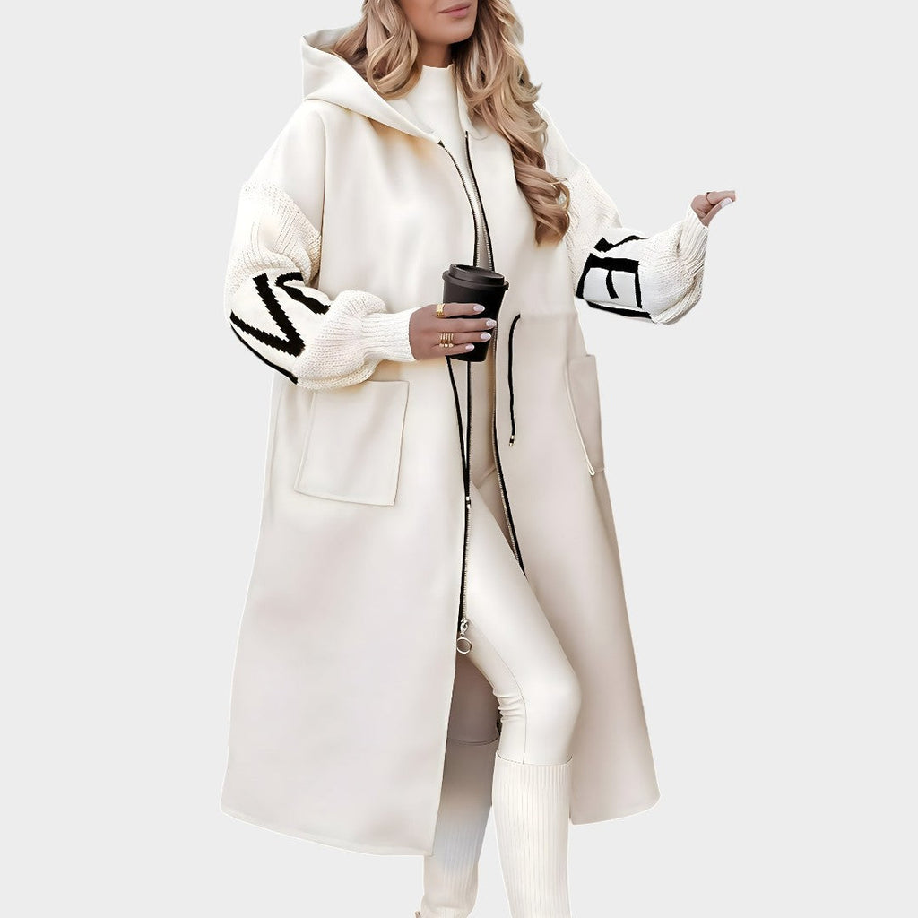 El Rosana™ | Abrigo-cárdigan elegante con capucha