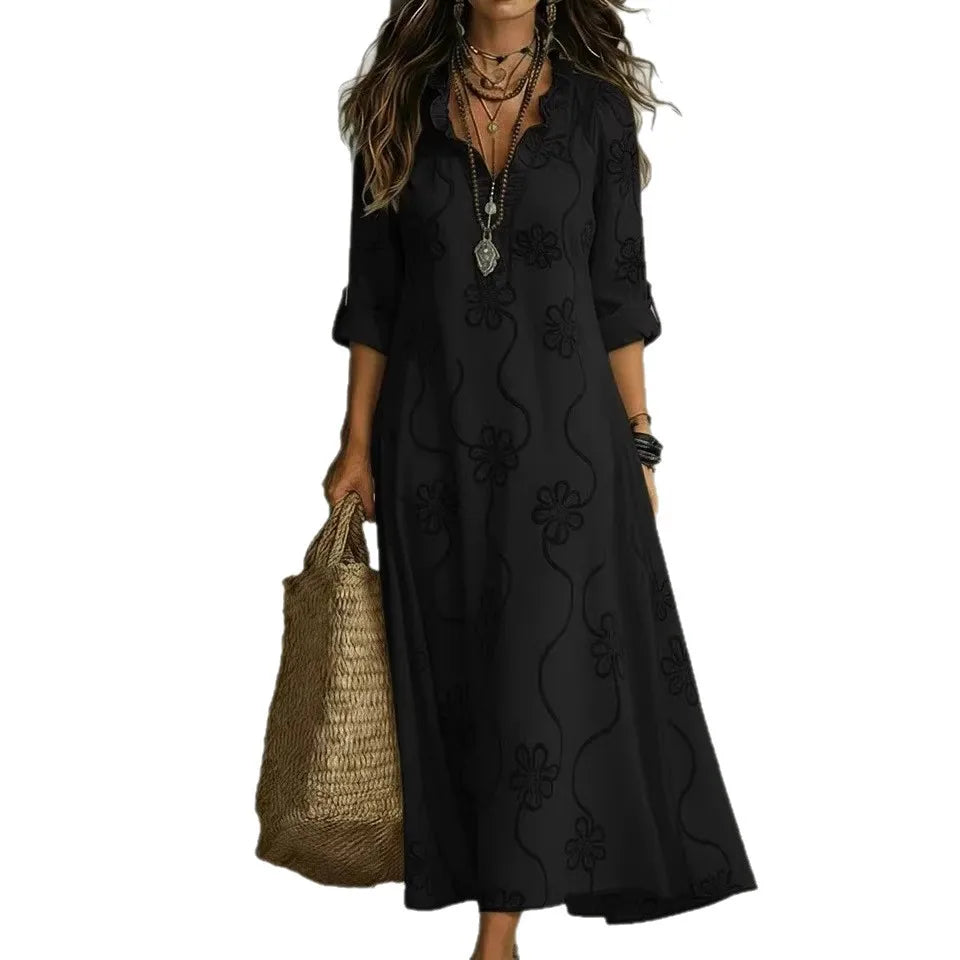 Bonifacia™ | Vestido Largo Fluido