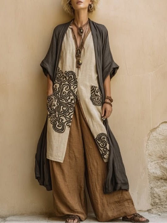 Nicolasa™ | Conjunto Boho con Bordado