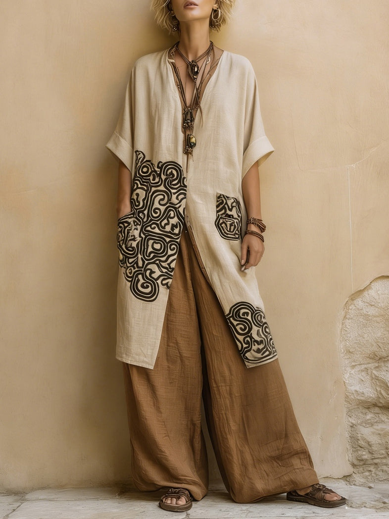Nicolasa™ | Conjunto Boho con Bordado