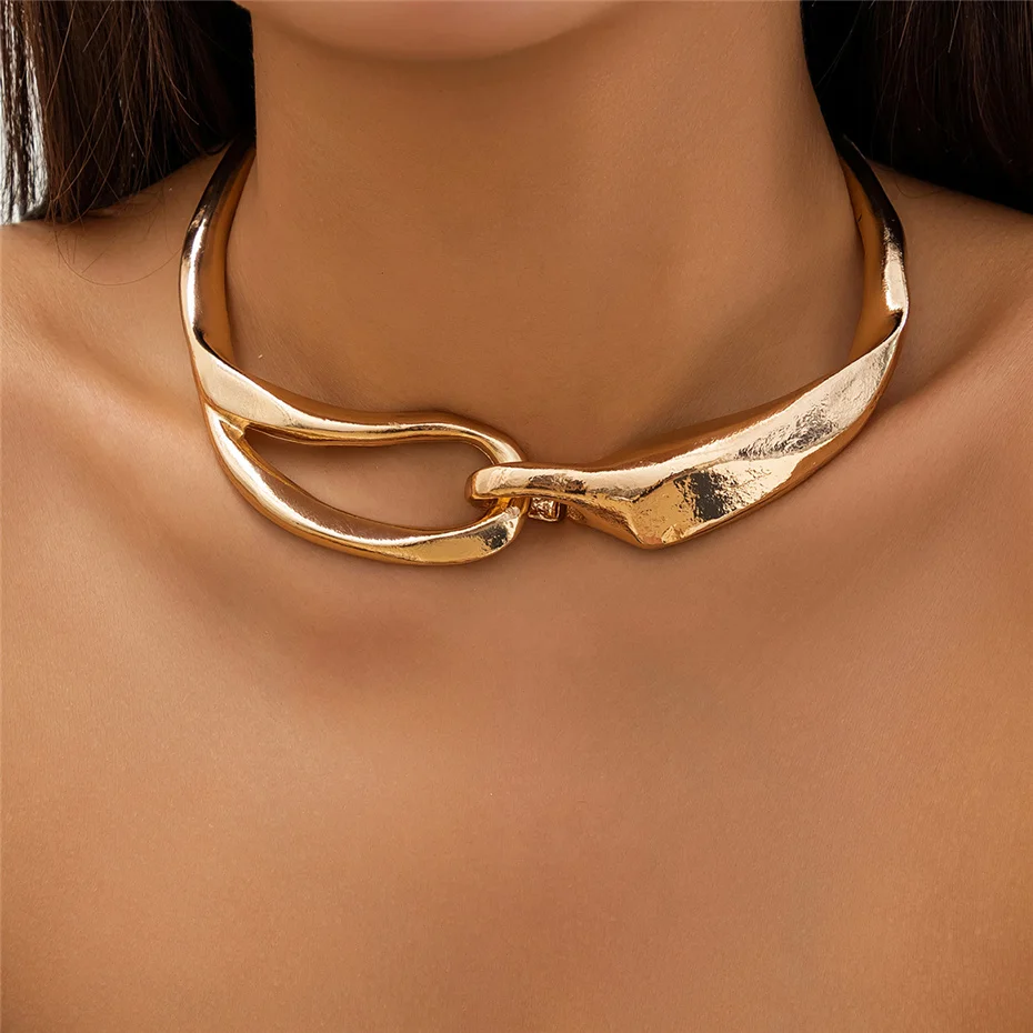 Collar de oro vintage