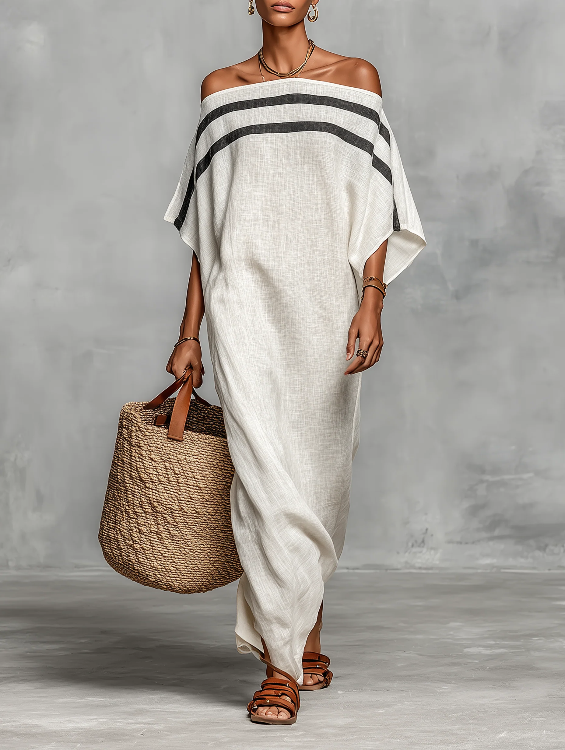 Avelina™ | Vestido Largo con Hombros Descubiertos