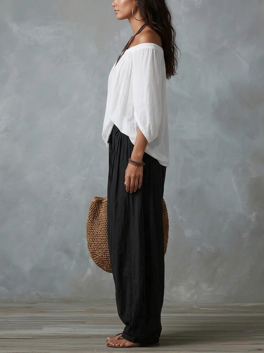 Isabela™ | Conjunto Boho con Hombros Descubiertos
