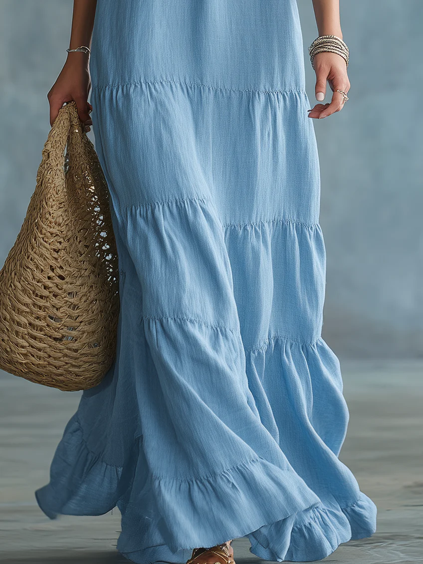 Anita™ | Vestido Largo Bohemio con Escote en V