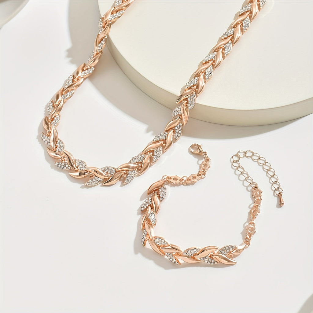 Claudine™ | Collar y Pulsera de cola de pez hecho a mano