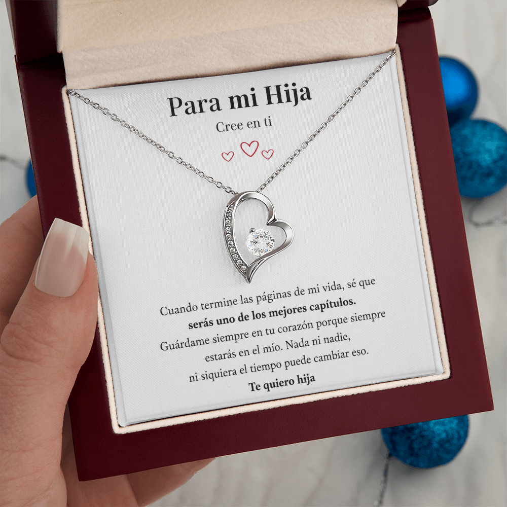 COLLAR AMOR-ETERNO™ PARA MI HIJA (CON CARTA ESPECIAL)