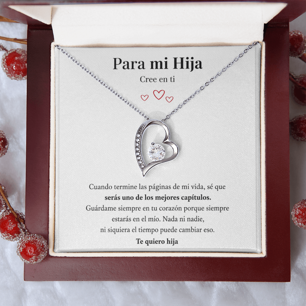 COLLAR AMOR-ETERNO™ PARA MI HIJA (CON CARTA ESPECIAL)