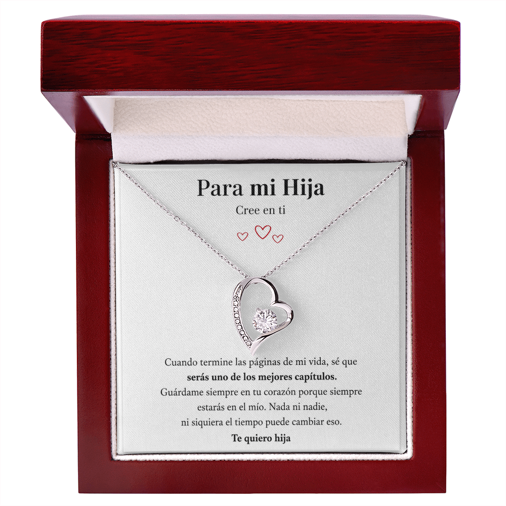 COLLAR AMOR-ETERNO™ PARA MI HIJA (CON CARTA ESPECIAL)