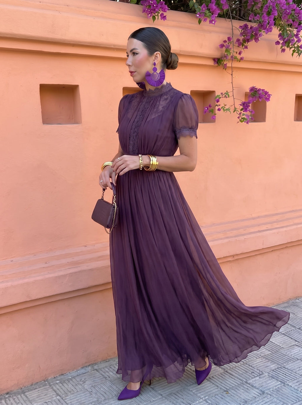 Cayetana™ | Vestido Largo de Gasa