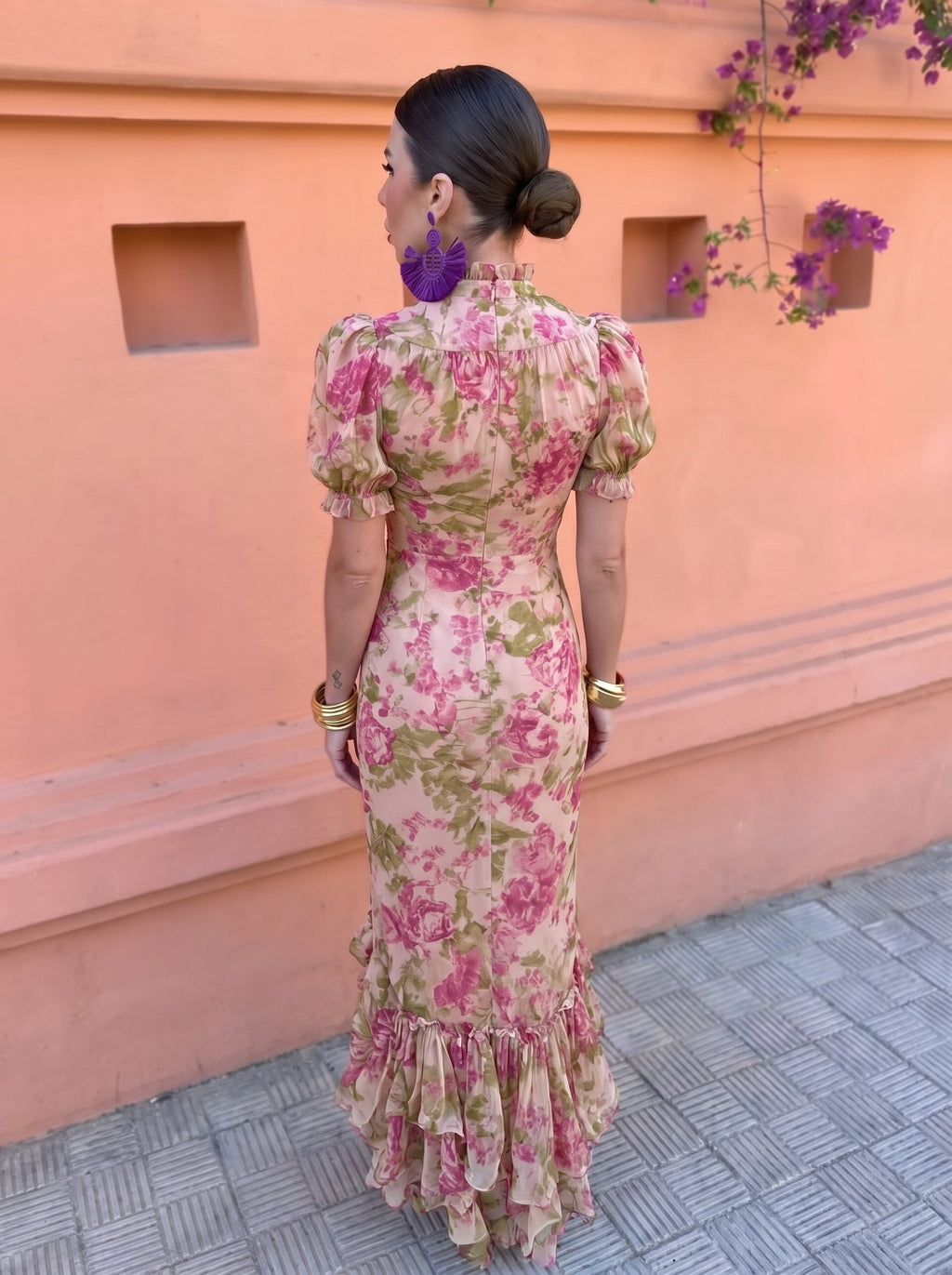 Felicidad™ | Vestido Floral de Rosas