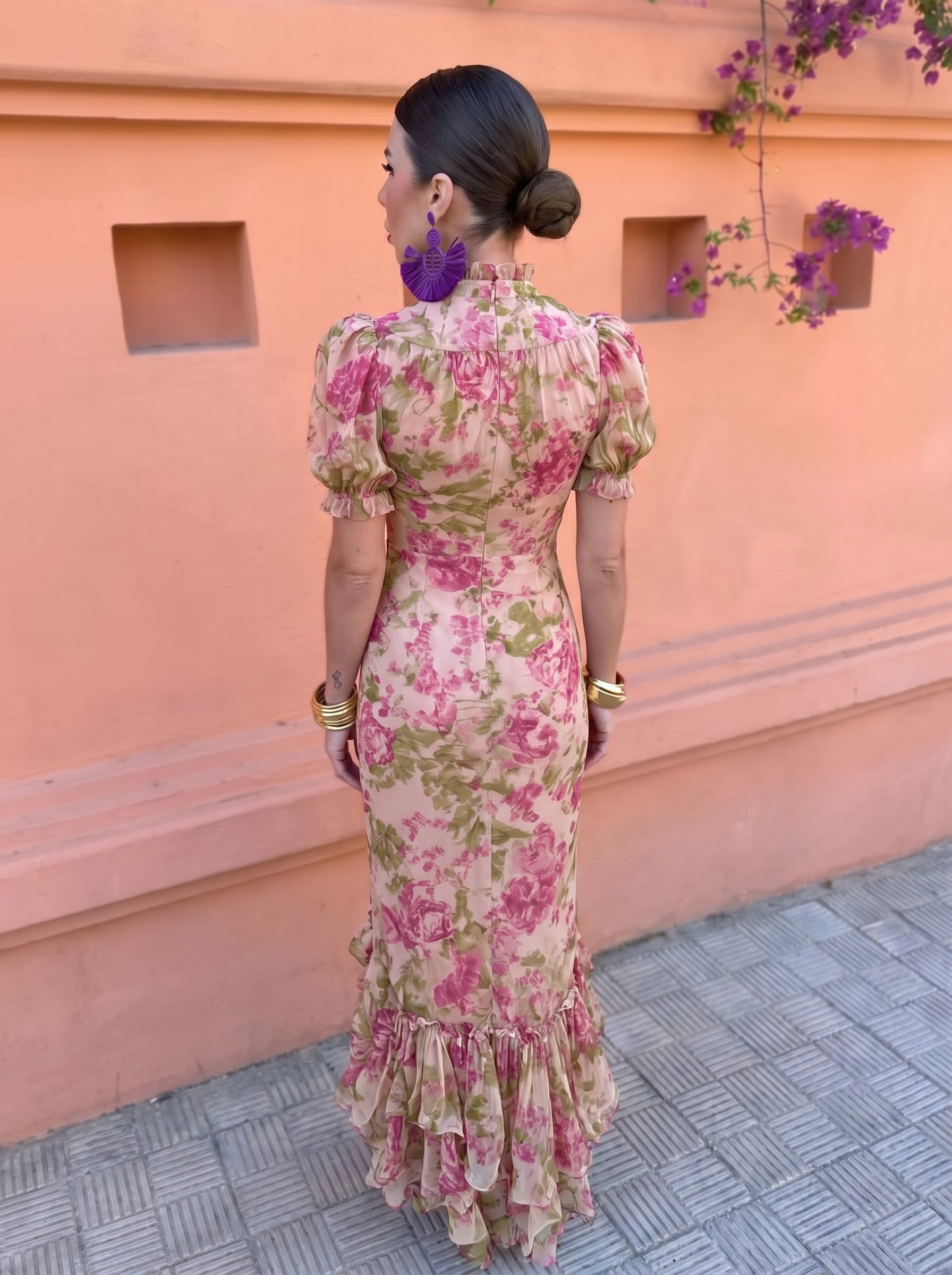 Felicidad™ | Vestido Floral de Rosas