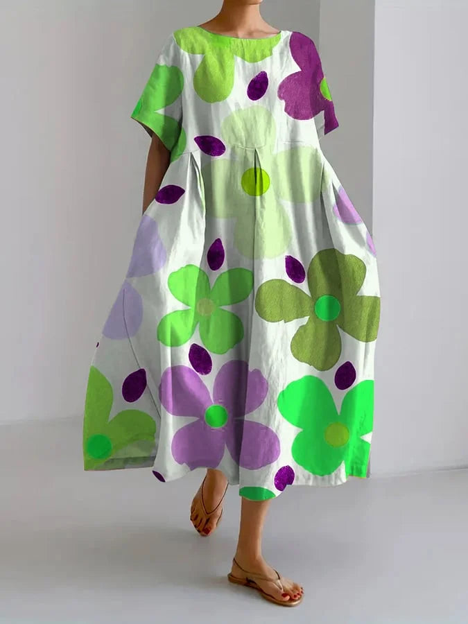 Valentina™ | Vestido Amplio Floral