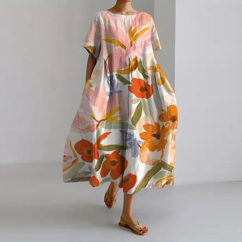 Rosana™ | Vestido Amplio Floral