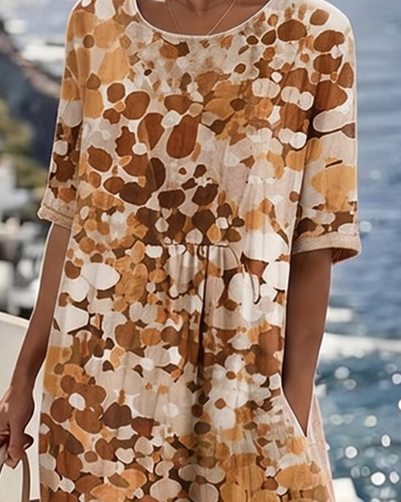 Nicolasa™ | Vestido Midi Floral Corte A
