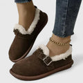Valentynah™ | Zapatillas de Invierno con Forro de Peluche y Hebilla