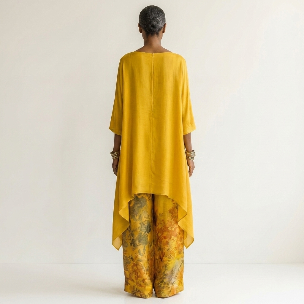 Carola™ | Conjunto de Túnica y Pantalón Floral