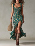 Zaída™ | Vestido Largo Boho Retó