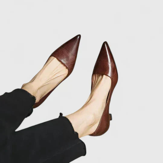 Rosalba™ | Escarpín Ortopédico de Tacón Kitten