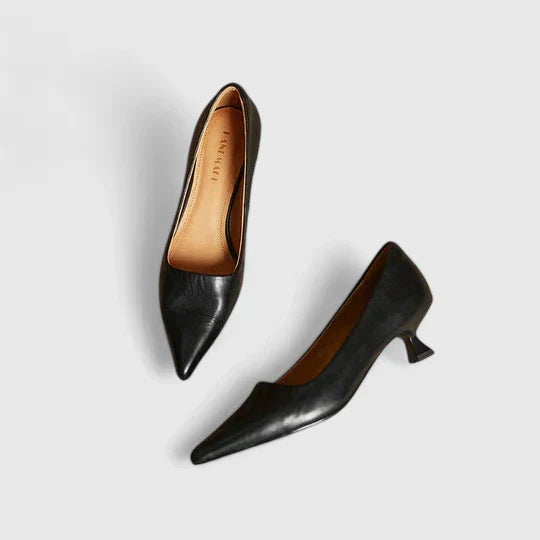 Rosalba™ | Escarpín Ortopédico de Tacón Kitten