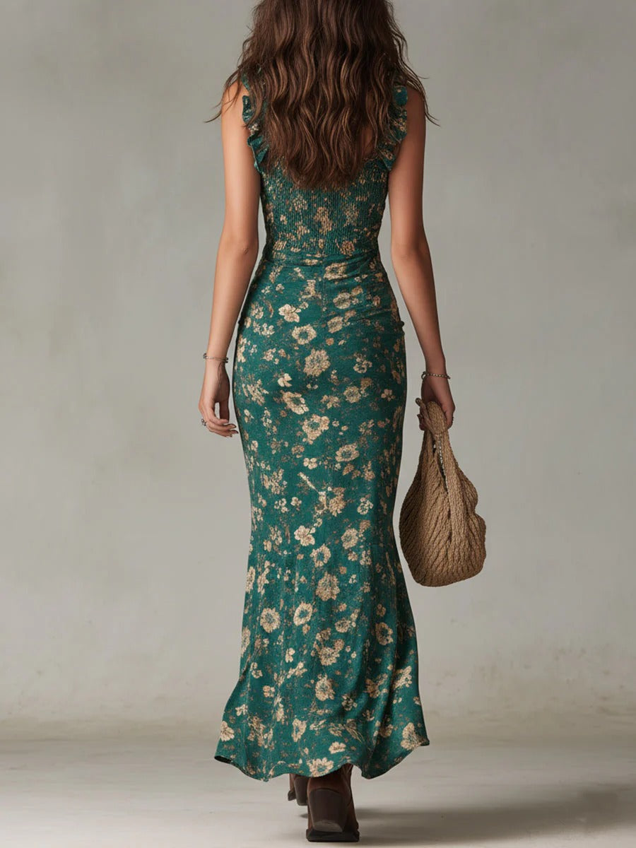 Zaída™ | Vestido Largo Boho Retó