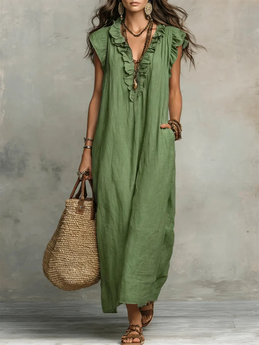 Casilda™ | Vestido Largo Bohemio