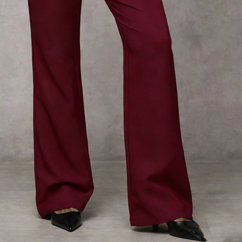 Valentina™ | Pantalón de Vestir Acampanado